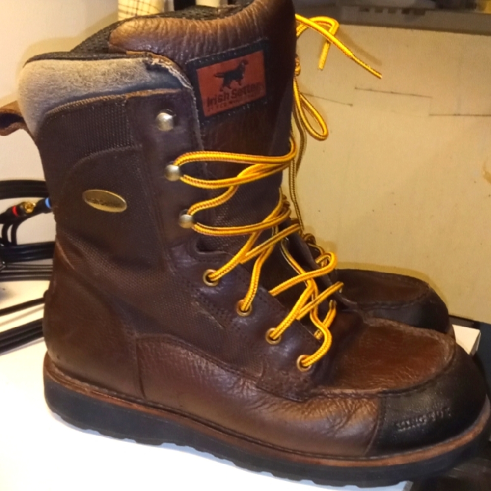 Redwing Irish setter boots size ten mens